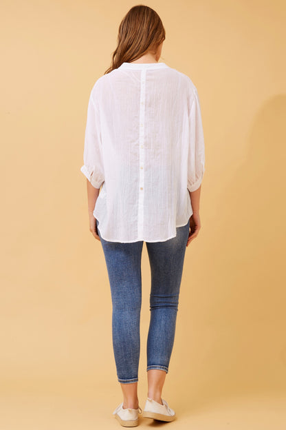 Classic Button Back Shirt