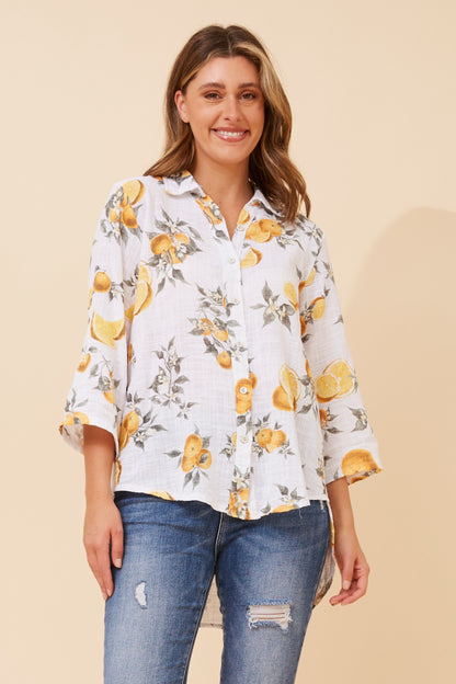 Lemon Tree Cotton Shirt