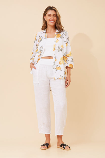 Lemon Tree Cotton Shirt