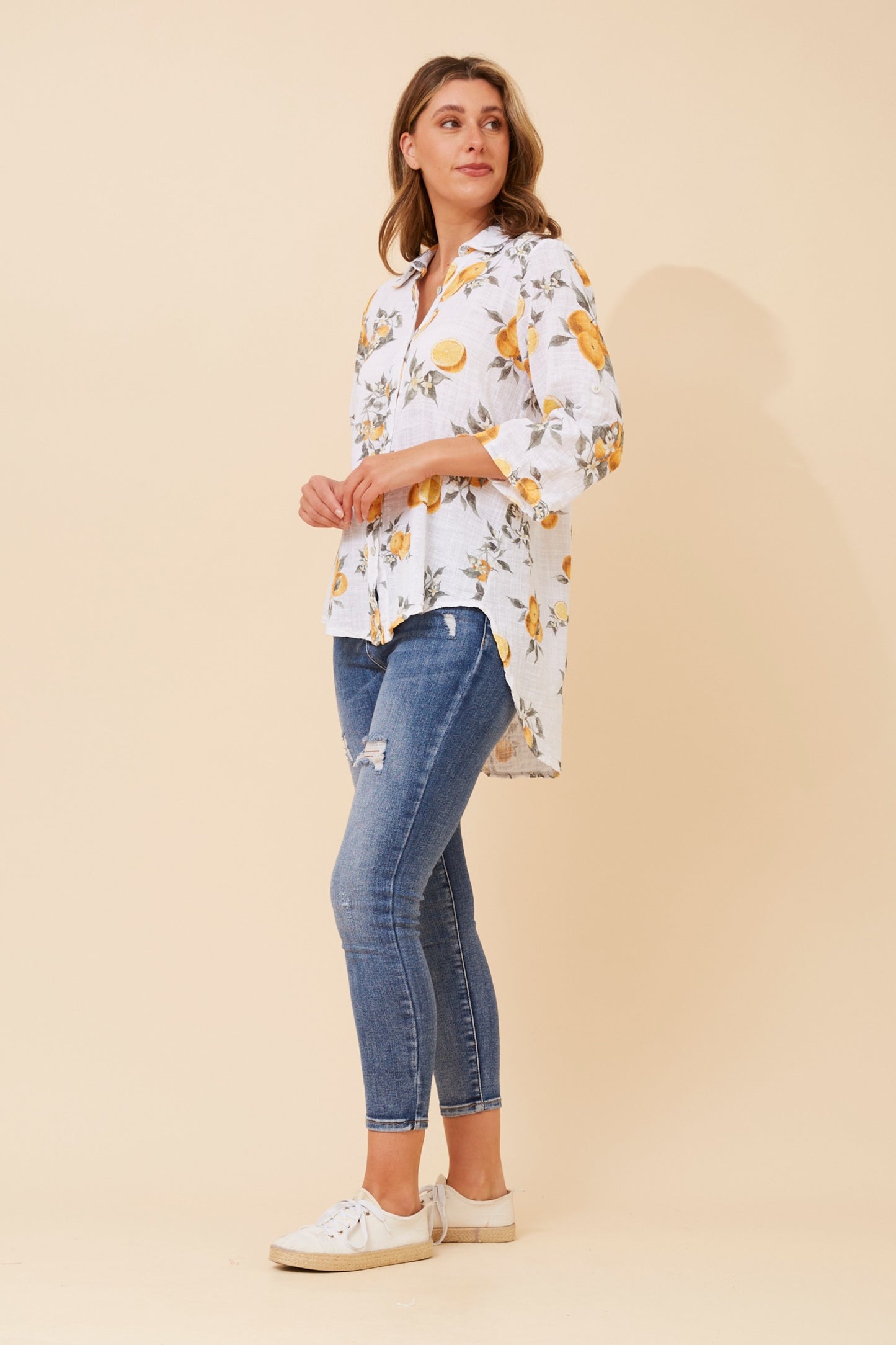 Lemon Tree Cotton Shirt