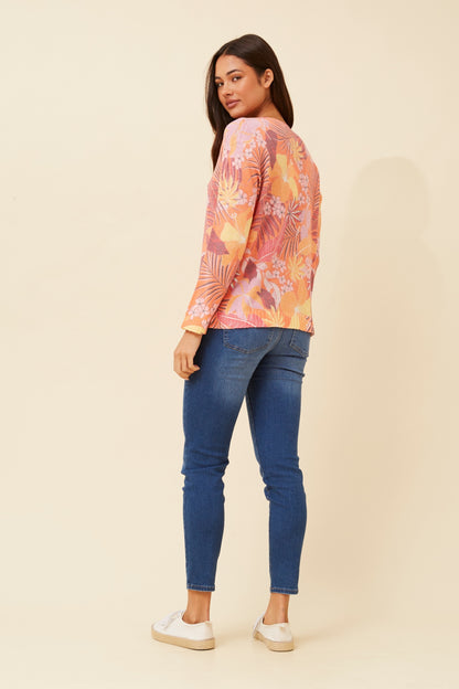 Tropical Knit Italian Jumper